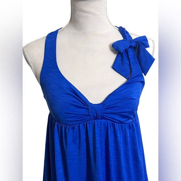 Betsey Johnson Vibrant Blue Swim Coverup - Picture 2 of 8